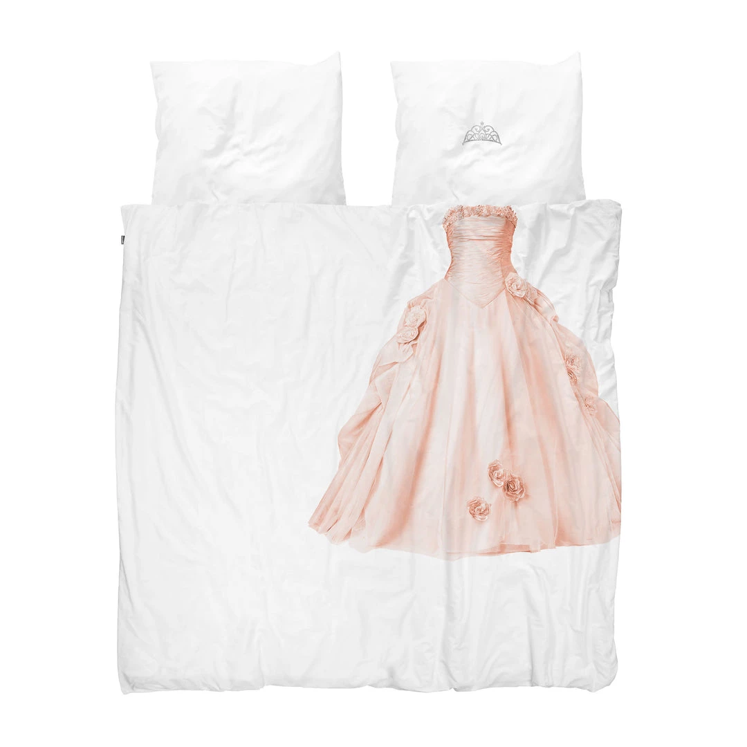 Snurk Princess Pink Organic Bedding Set 5 Snurk Princess Pink Organic Bedding Set