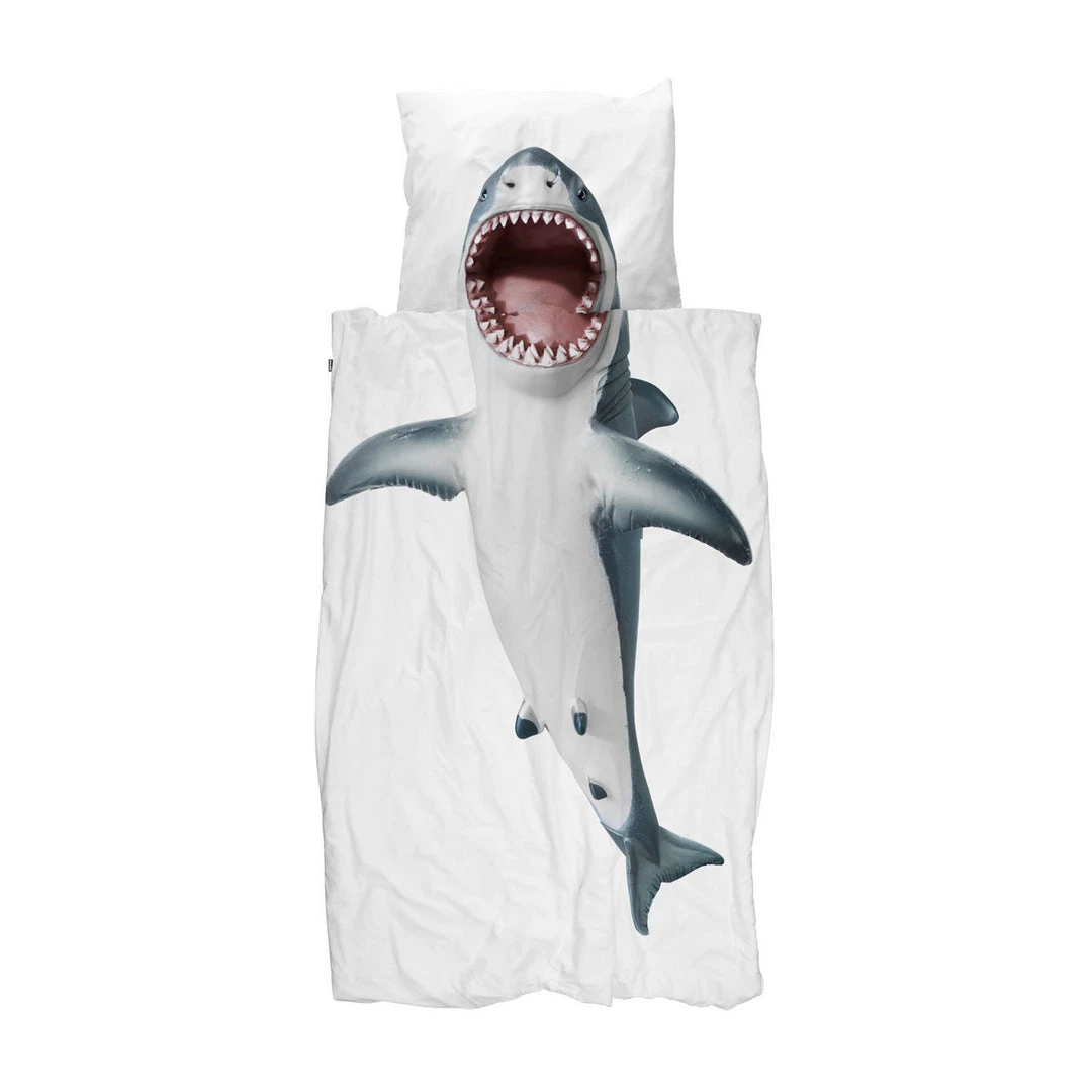 Snurk Shark Organic Bedding Set 3 Snurk Shark Organic Bedding Set