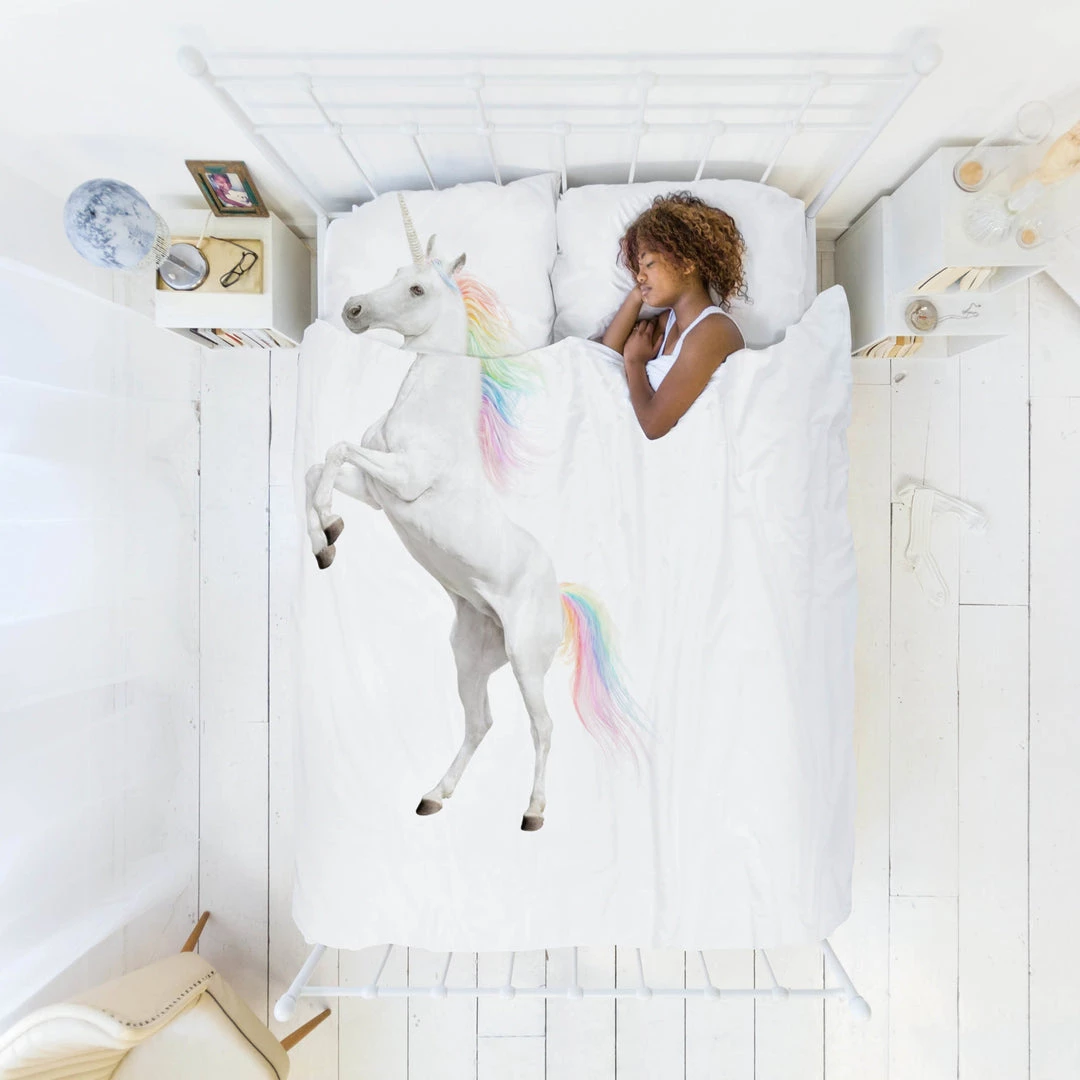 Snurk Unicorn Organic Bedding Set 4 Snurk Unicorn Organic Bedding Set