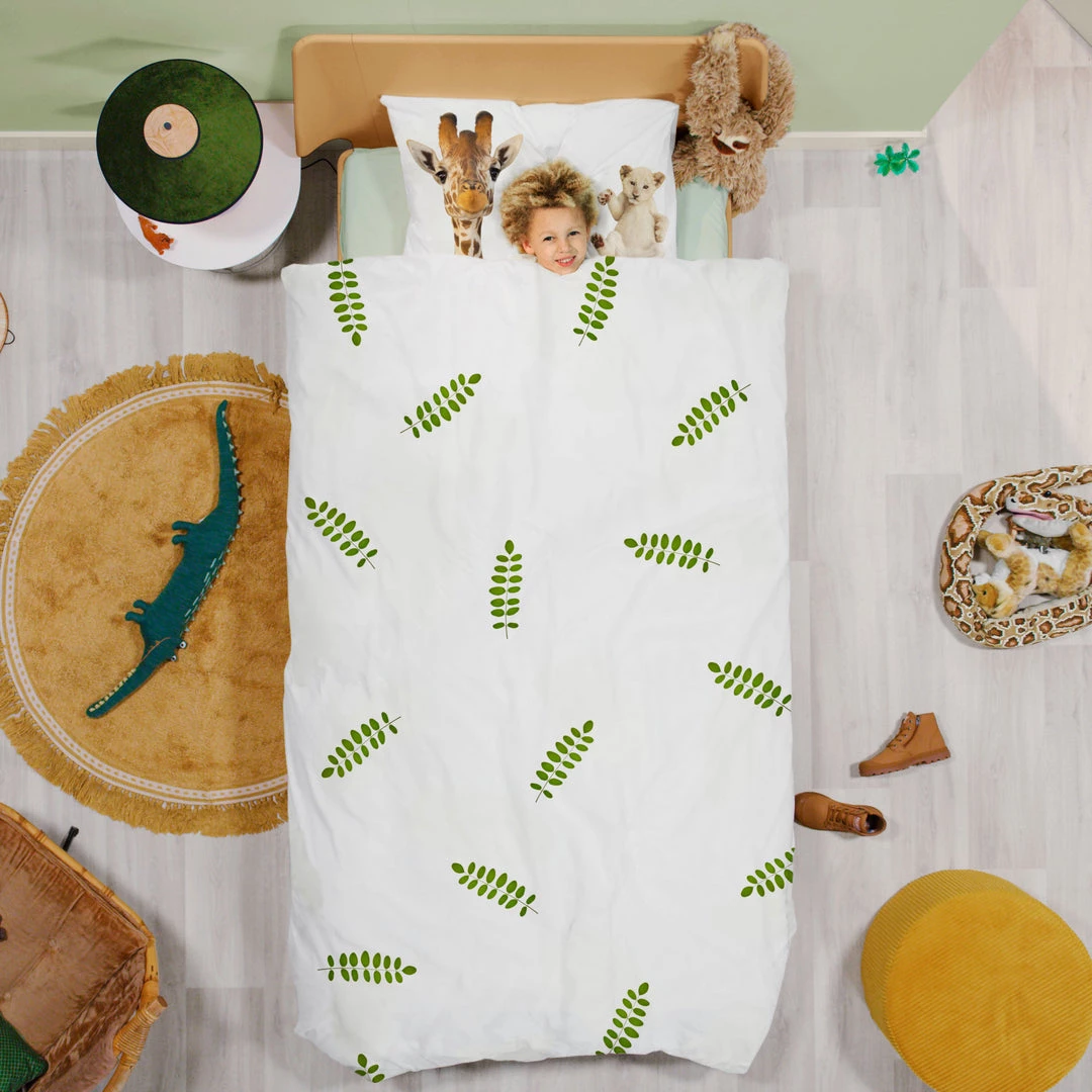Snurk Wild Friends Organic Bedding Set NEW ARRIVALS 4 Snurk Wild Friends Organic Bedding Set NEW ARRIVALS
