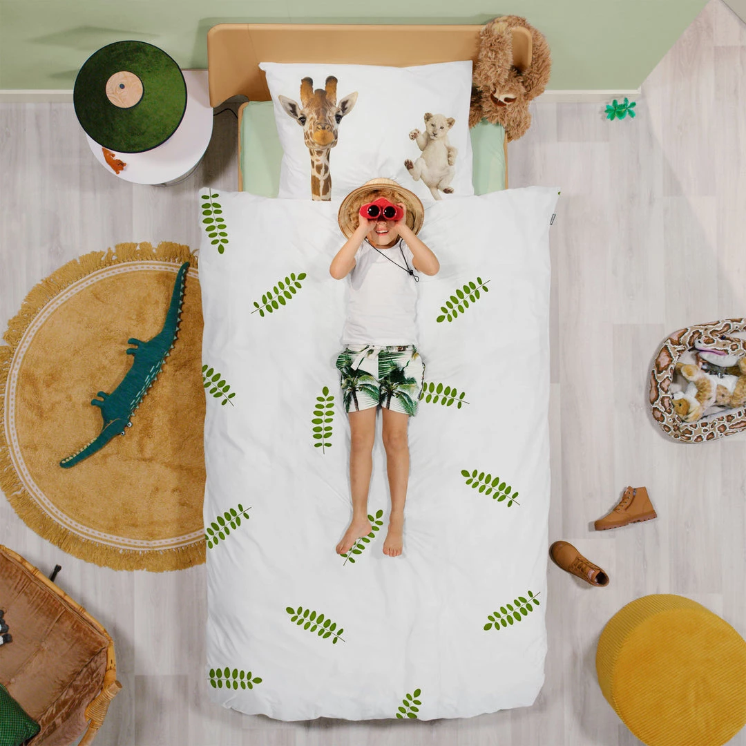 Snurk Wild Friends Organic Bedding Set NEW ARRIVALS 6 Snurk Wild Friends Organic Bedding Set NEW ARRIVALS