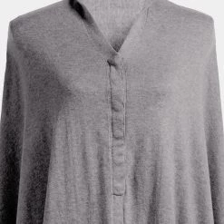 Storksak Gifts For Mum & Dad Organic Nursing Shawl - Grey