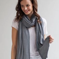 Storksak Gifts For Mum & Dad Organic Nursing Shawl - Grey