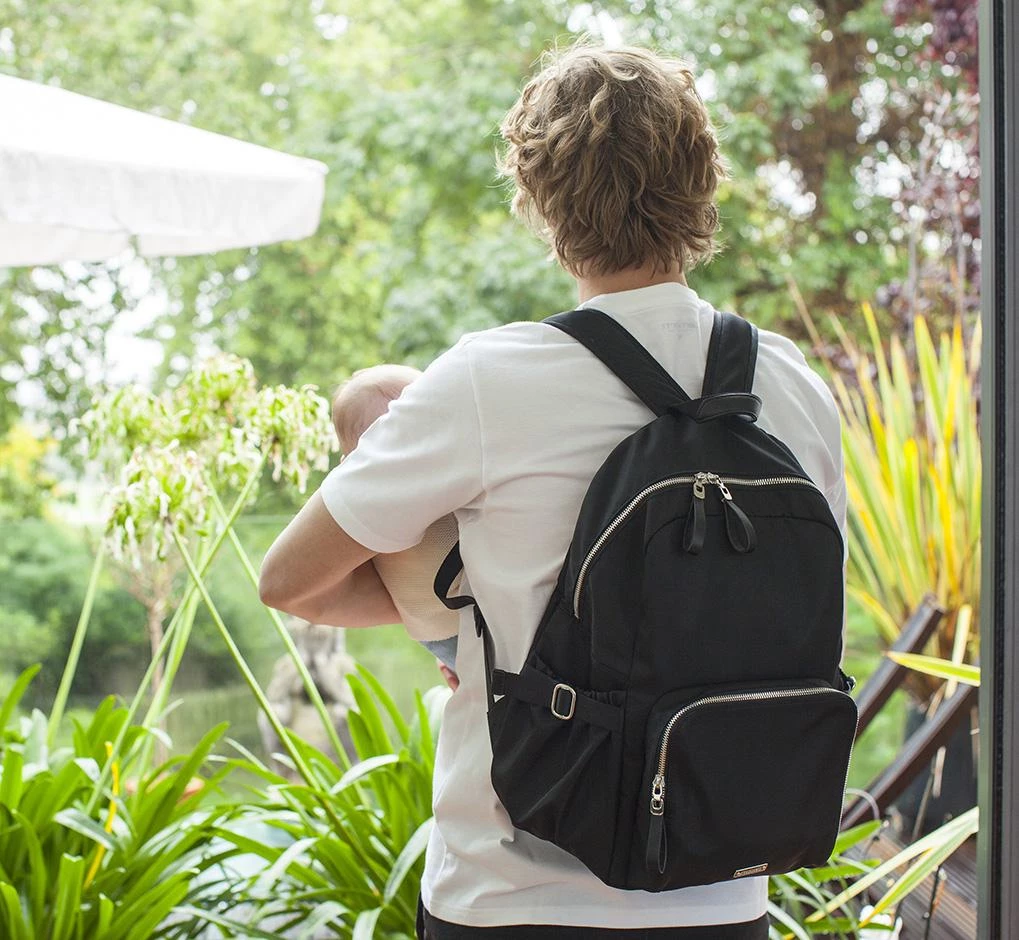 Storksak Hero Backpack Baby Bag - Black Baby Changing Bags 4 Storksak Hero Backpack Baby Bag - Black Baby Changing Bags