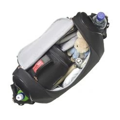 Storksak Poppy Luxe Scuba Baby Changing Bag - Black