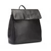 Storksak St James Leather Backpack - Black