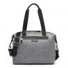 Storksak Stevie Luxe Scuba Baby Changing Bag - Grey Marl