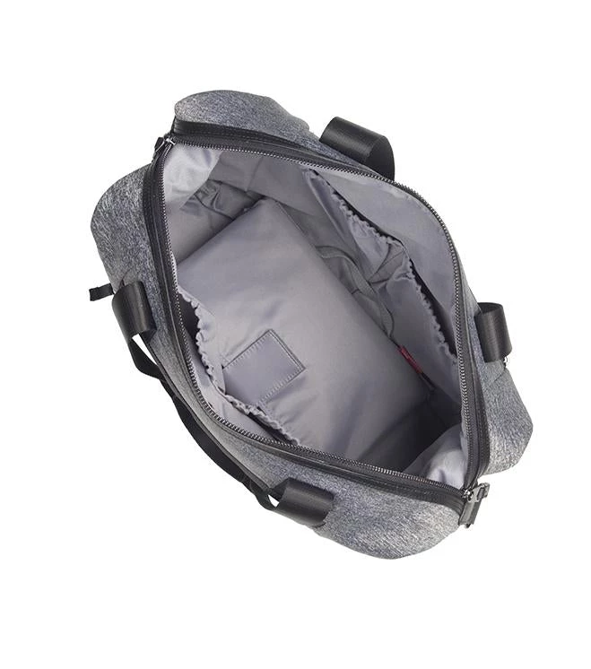 Storksak Stevie Luxe Scuba Baby Changing Bag - Grey Marl 7 Storksak Stevie Luxe Scuba Baby Changing Bag - Grey Marl