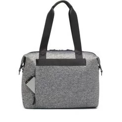 Storksak Stevie Luxe Scuba Baby Changing Bag - Grey Marl 16 Storksak Stevie Luxe Scuba Baby Changing Bag - Grey Marl