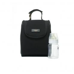 Storksak Stevie Luxe Scuba Baby Changing Bag - Black