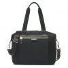 Storksak Stevie Luxe Scuba Baby Changing Bag - Black 2 Storksak Stevie Luxe Scuba Baby Changing Bag - Black
