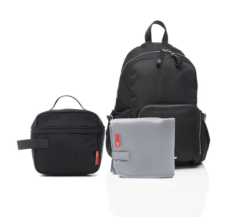 Storksak Hero Backpack Baby Bag - Black Baby Changing Bags 5 Storksak Hero Backpack Baby Bag - Black Baby Changing Bags