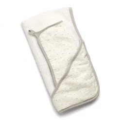 Storksak Hooded Towel & Wash Cloth - Raindot Print