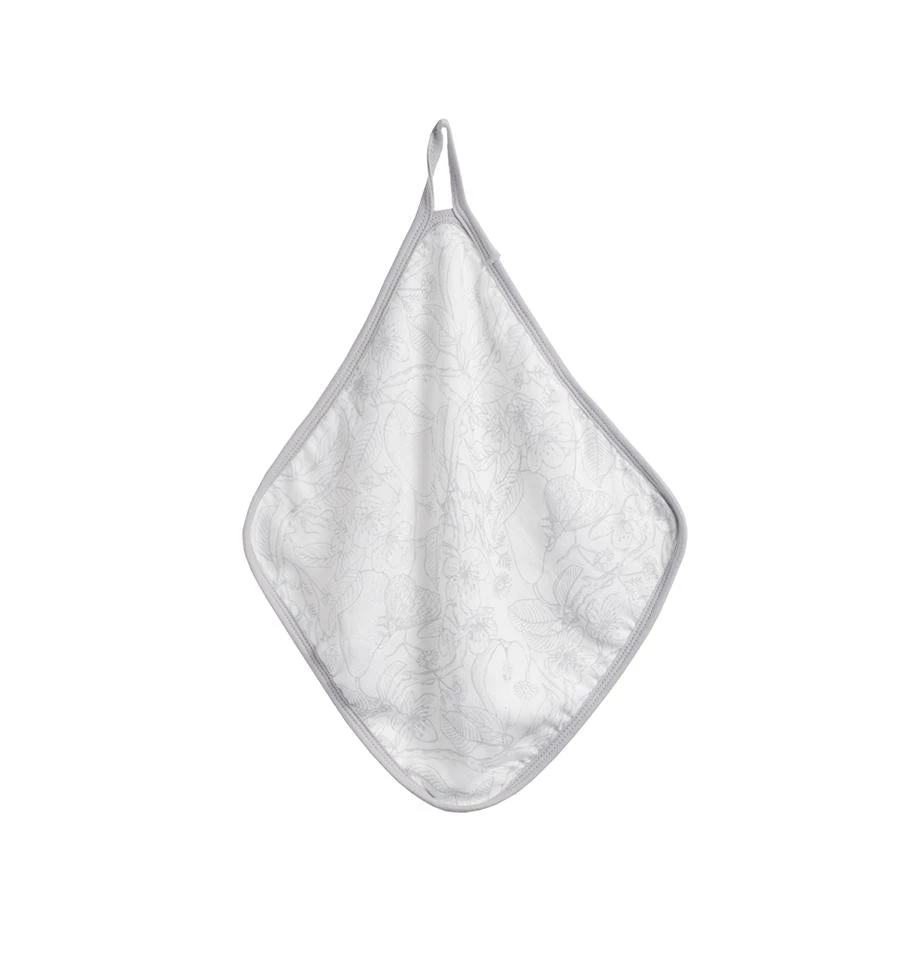 Storksak Hooded Towel & Wash Cloth - Garden Print Baby Bathtime 6 Storksak Hooded Towel & Wash Cloth - Garden Print Baby Bathtime