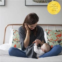 Storksak Organic Nursing Shawl - Charcoal Gifts For Mum & Dad