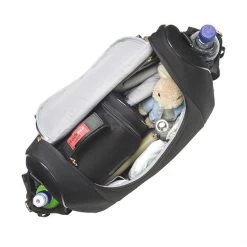 Storksak Poppy Quilted Baby Changing Bag - Black