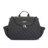 Storksak Poppy Quilted Baby Changing Bag - Black