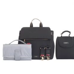 Storksak St James Scuba Baby Changing Bag - Black