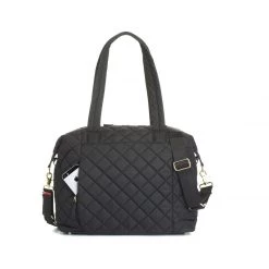 Baby Changing Bags Storksak Stevie Quilted Baby Bag - Black 17 Baby Changing Bags Storksak Stevie Quilted Baby Bag - Black