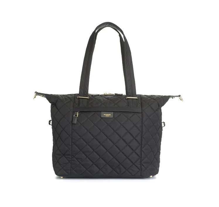 Baby Changing Bags Storksak Stevie Quilted Baby Bag - Black 9 Baby Changing Bags Storksak Stevie Quilted Baby Bag - Black