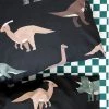 STUDIO DITTE NEW ARRIVALS Dinosaur Bedding Set Dark - Single