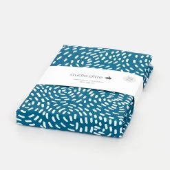 STUDIO DITTE Fitted Single Sheet Flow Blue - 90 X 200 Cm NEW ARRIVALS