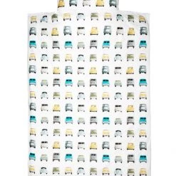 STUDIO DITTE Vintage Cars Bedding Set - Single