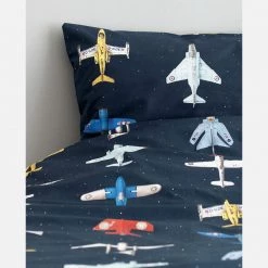 STUDIO DITTE NEW ARRIVALS Airplane Bedding Set Dark - Single