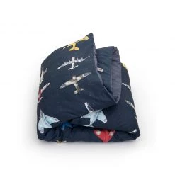 STUDIO DITTE NEW ARRIVALS Airplane Bedding Set Dark - Single