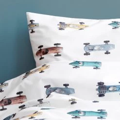 STUDIO DITTE Race Car Bedding Set - Single