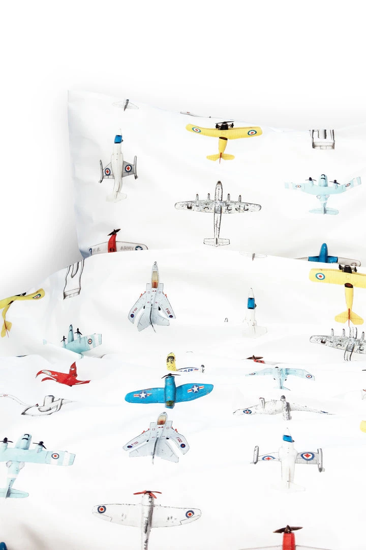 STUDIO DITTE Airplane Bedding Set - Single 7 STUDIO DITTE Airplane Bedding Set - Single