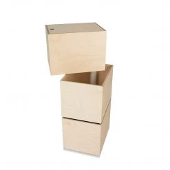 In2Wood Storage Carousel - 3 Boxes