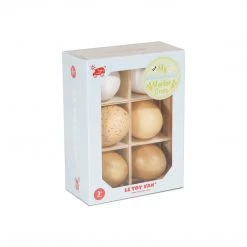 Le Toy Van Honeybee Market Crate - Half Dozen Farm Eggs