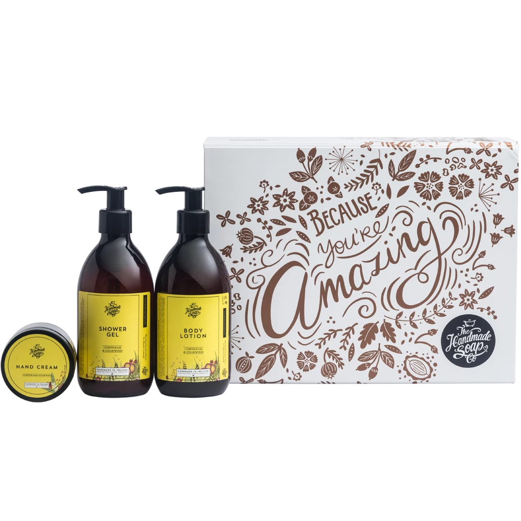 The Handmade Soap Company 'Because You Are Amazing' Gift Set Natural Skincare 3 The Handmade Soap Company 'Because You Are Amazing' Gift Set Natural Skincare