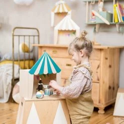 Up Warsaw Circus Wooden Shelf - Ocean Green Shelving