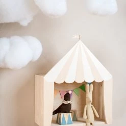 Shelving Up Warsaw Circus Wooden Shelf - White