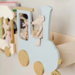 Up Warsaw The Fantasy Express Train Shelf - Natural | White | Grey
