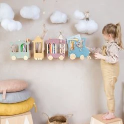 Up Warsaw The Fantasy Express Train Shelf - Dusty Pink 7 Up Warsaw The Fantasy Express Train Shelf - Dusty Pink