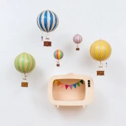 Shelving Up Warsaw Kids TV Wooden Shelf - Wooden