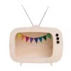 Shelving Up Warsaw Kids TV Wooden Shelf - Wooden