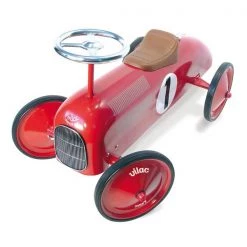 Vilac Vintage Ride On Car - Red