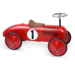 Vilac Vintage Ride On Car - Red