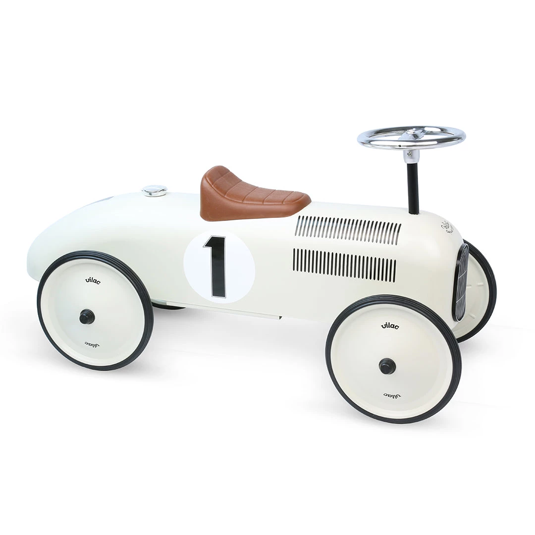 Kids Bikes & Ride Ons Vilac Vintage Ride On Car - Off White 3 Kids Bikes & Ride Ons Vilac Vintage Ride On Car - Off White