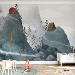 Photowall Kids Custom Wall Mural - Little House On The Hill NEW ARRIVALS 9 Photowall Kids Custom Wall Mural - Little House On The Hill NEW ARRIVALS
