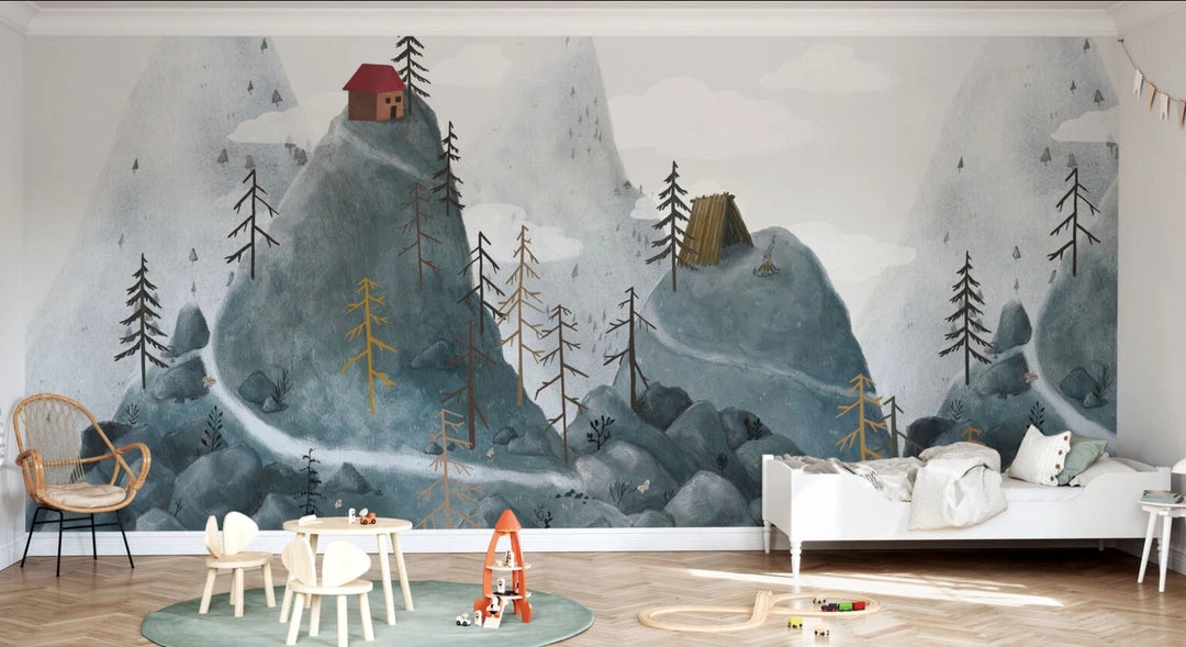 Photowall Kids Custom Wall Mural - Little House On The Hill NEW ARRIVALS 5 Photowall Kids Custom Wall Mural - Little House On The Hill NEW ARRIVALS