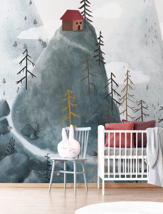 Photowall Kids Custom Wall Mural - Little House On The Hill NEW ARRIVALS 4 Photowall Kids Custom Wall Mural - Little House On The Hill NEW ARRIVALS