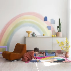 REBEL WALLS Kids Custom Wall Mural - Rainbow NEW ARRIVALS