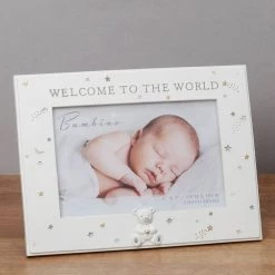 Cherish Me Dublin Welcome To The World Photo Frame - 4” X 6” Decorative Items