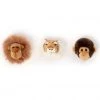 Wall Decoration Wild & Soft Mini Wall Toys - Jungle Box (3 Pack)
