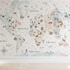 Photowall Kids Custom Wall Mural - Travel The World